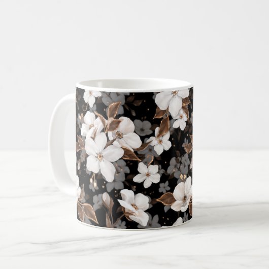 Appelbloemen Koffiemok (Voorkant links)