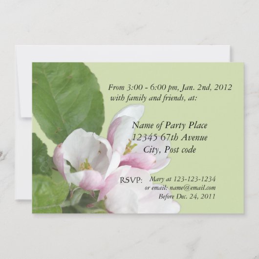 appelbloemen - uitnodiging (Achterkant)