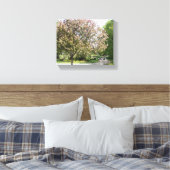 Appelbloesem Boom Canvas Afdruk (Insitu (Slaapkamer))