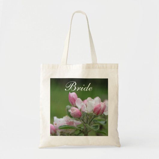 Appelbloesem bruid/bruidegom tas (Voorkant)
