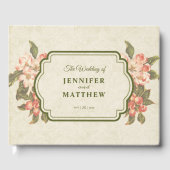  appelbloesem bruiloft gastenboek (Voorkant)