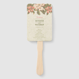  appelbloesem bruiloft handwaaier