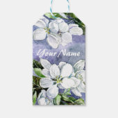 Appelbloesem  cadeaulabel (Voorkant)