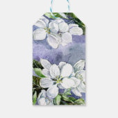 Appelbloesem  cadeaulabel (Achterkant)