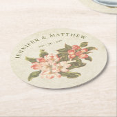  appelbloesem | Cheers bruiloft Onderzetter (Gebogen)