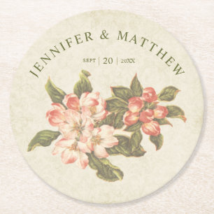  appelbloesem   Cheers bruiloft Onderzetter
