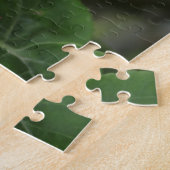 appelbloesem en groene bladeren legpuzzel (Zijkant)