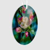 Appelbloesem en knoppen ornament (voorkant)