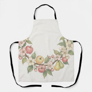 Appelbloesem Fruit Krans Botanisch Schort