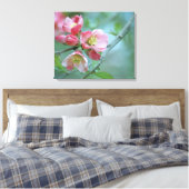Appelbloesem #P0356 Ingepakt Canvas Afdruk (Insitu (Slaapkamer))