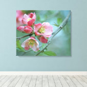 Appelbloesem #P0356 Ingepakt Canvas Afdruk (Insitu (Houten vloer))