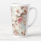Appelbloesem takken latte mok (Rechts)