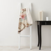 Appelbloesem takken sherpa deken (In situ)