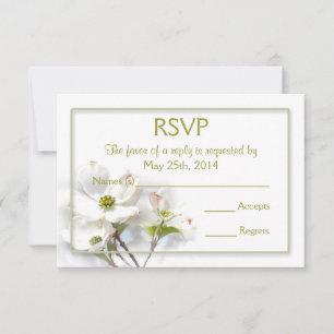 APPELBLOESEM - TROUWCOLLECTIE - RSVP-KAARTEN RSVP KAARTJE