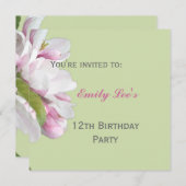 appelbloesem - uitnodiging (Voorkant / Achterkant)