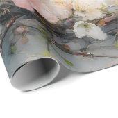 Appelbloesemkrans Aquarel Cadeaupapier (Rol Hoek)