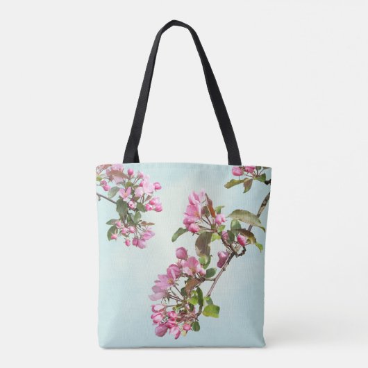 Appelbloesems 2 tote bag (Achterkant)