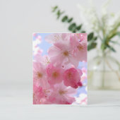 appelbloesems briefkaart (Staand voorkant)