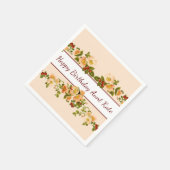 Appelbloesems en Bessen Vrouwelijk Servet (Hoek)