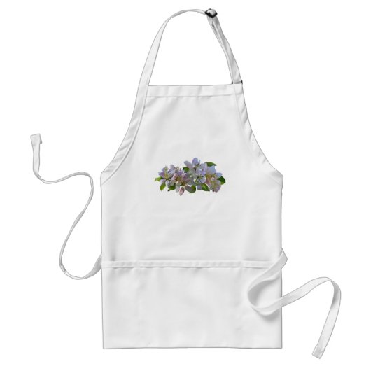Appelbloesems Standaard Schort (Voorkant)