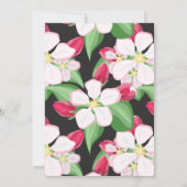 appelbloesemtak | Vrijgezellenfeest Kaart (Achterkant)