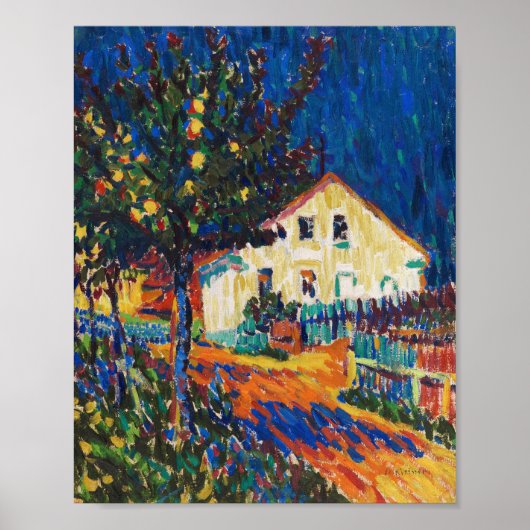 Appelbomen | Ernst Ludwig Kirchner Poster (Voorkant)