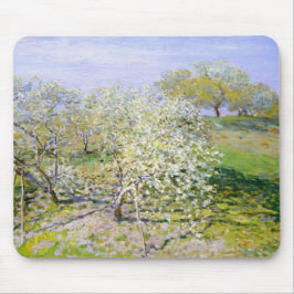 Appelbomen in bloei (door Claude Monet) Muismat