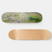 Appelbomen in bloei (door Claude Monet) Persoonlijk Skateboard (Horizontaal)