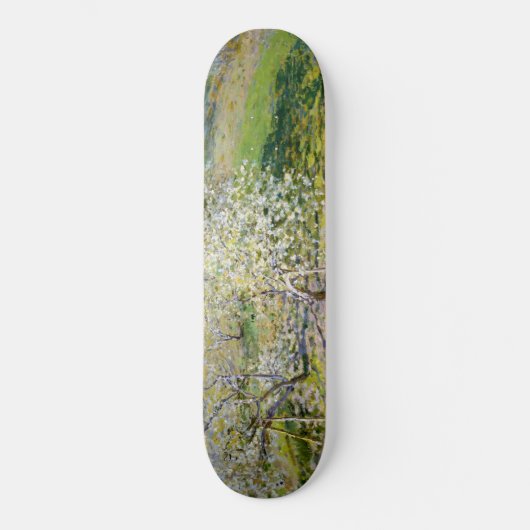 Appelbomen in bloei (door Claude Monet) Persoonlijk Skateboard (Voorkant)