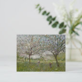 Appelbomen in de Bloem Briefkaart (Staand voorkant)