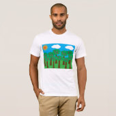 Appelbomen Mannen T-shirt (Voorkant volledig)