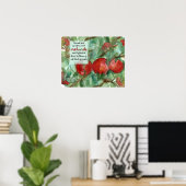 Appelboom Bijbel Schrift Ecclesiastes 2:5 Poster (Thuiskantoor)