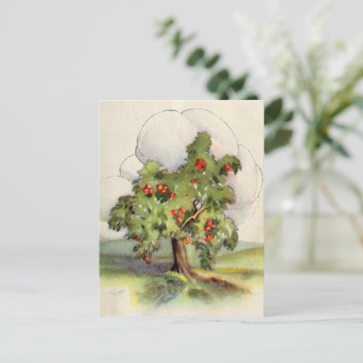 appelboom briefkaart (Staand voorkant)