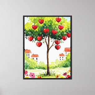 Appelboom Canvas Afdruk