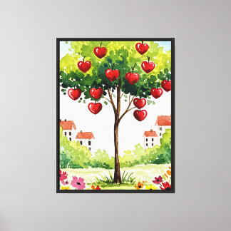 Appelboom Canvas Afdruk
