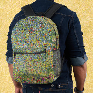 Appelboom door Gustav Klimt, Vintage Art Nouveau Bedrukte Rugzak