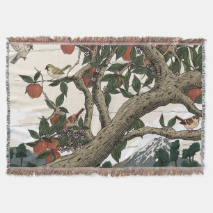 Appelboom Landschap Deken