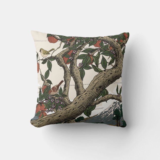 Appelboom Landschap Kussen (Voorkant)