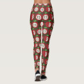Appelboom Rode Snee Leggings (Achterkant)