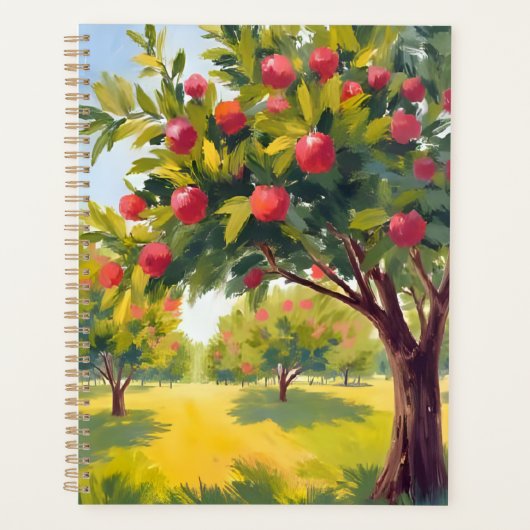 Appelboomgaard Herfst Waterverf Planner (Voorkant)