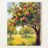 Appelboomgaard Herfst Waterverf Planner (Achterkant)