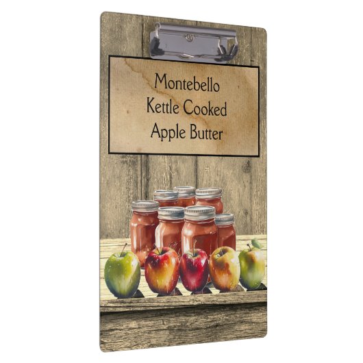 Appelboter, aanpasbaar klembord (Rechts)