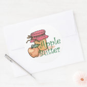 Appelboter Inmaaklabel Ronde Sticker (Envelop)