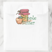 Appelboter Inmaaklabel Ronde Sticker (Tas)
