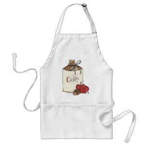appelcider en appelpluche standaard schort