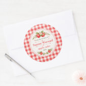 Appelcider Zelfgemaakte Gift Label (Envelop)