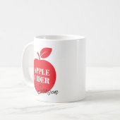 appelciderseizoen koffiemok (Voorkant links)