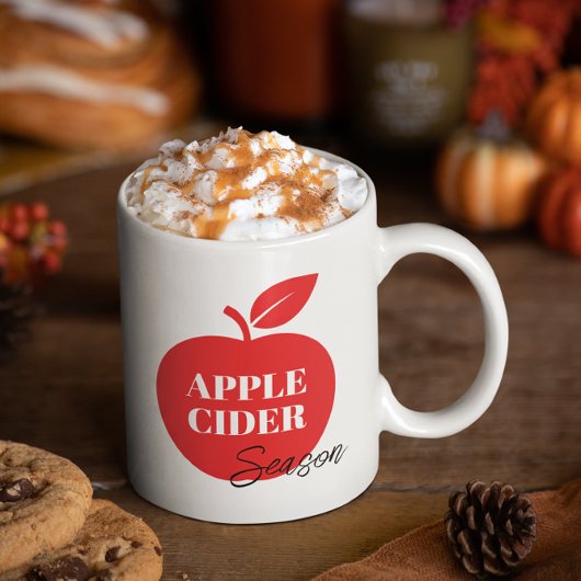appelciderseizoen koffiemok