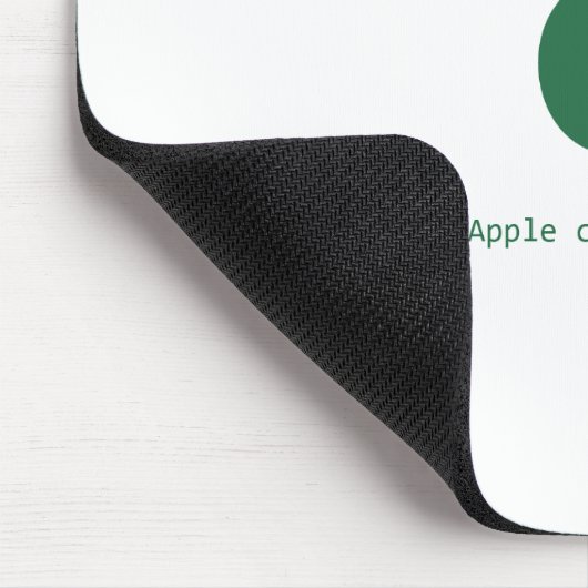 appelcompetitie-pear mousepad muismat (Hoek)
