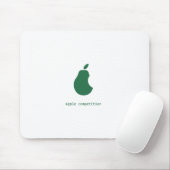appelcompetitie-pear mousepad muismat (Met muis)